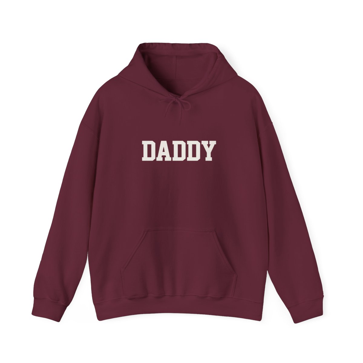 Bold Daddy Print Cozy Pullover Hoodie - alternate angle 3, merchandise