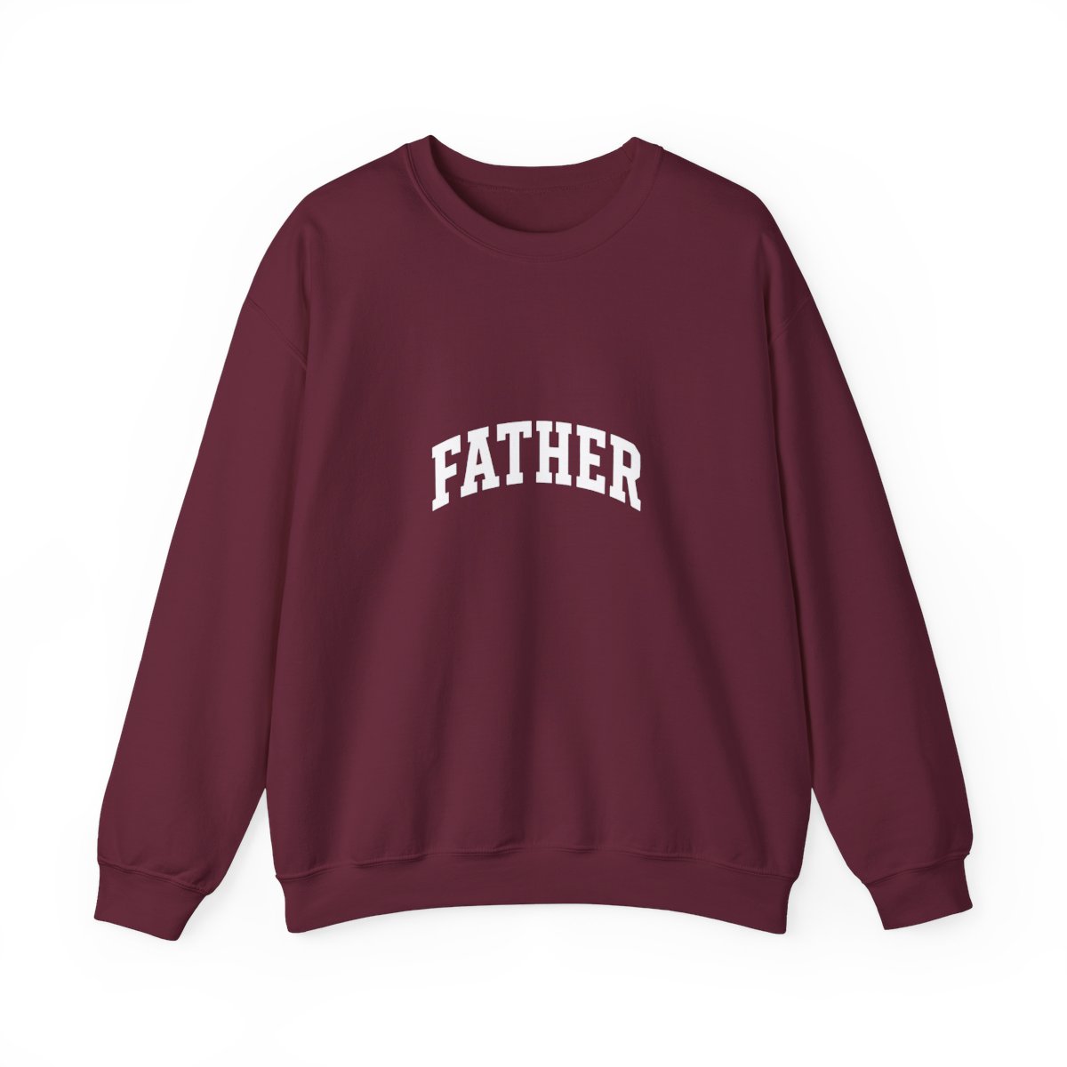 Bold Father Typography Proud Dad Crewneck Sweatshirt - Legend Gift - Official Sweatshirts merchandise