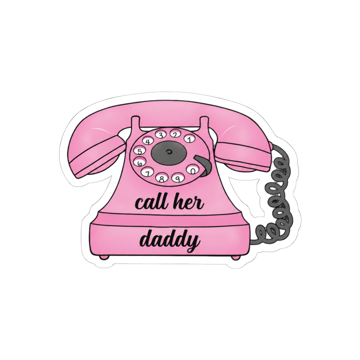 Call Her Daddy (Telephone) - alternate angle 1, merchandise